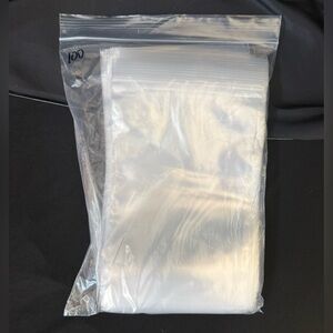 6 x 9" 2 Mil Front Pouch Reclosable Bags (100)